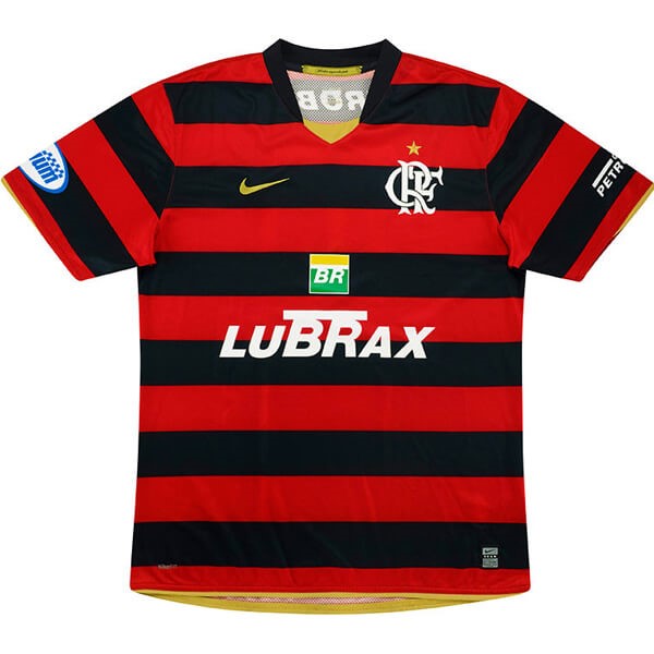 Camisetas Flamengo Primera equipo Retro 2008 Rojo